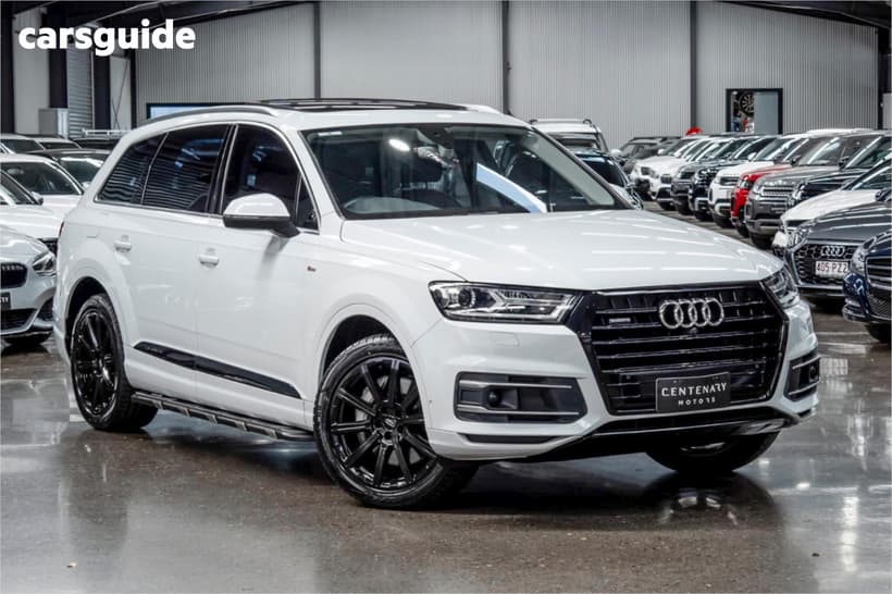 White 2016 Audi Q7 Wagon 3.0 Tdi Quattro