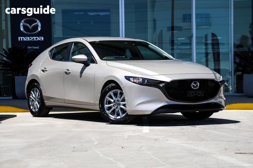 Beige 2026 Mazda Mazda3 Hatchback G20 Pure