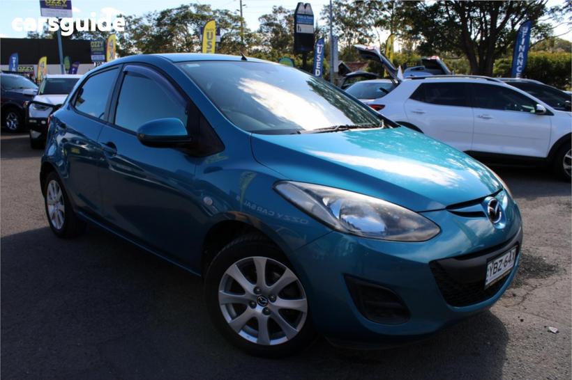 Blue 2014 Mazda 2 Hatchback Neo Sport