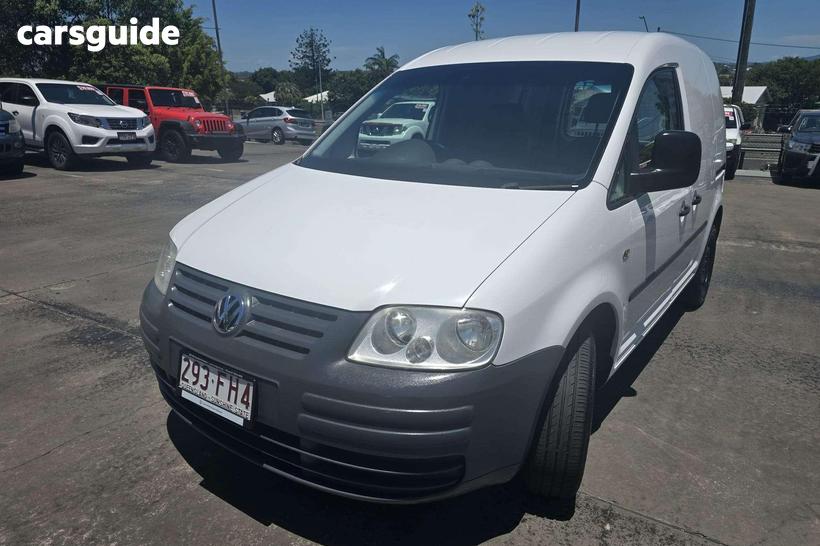 White 2010 Volkswagen Caddy Van 1.9 Tdi
