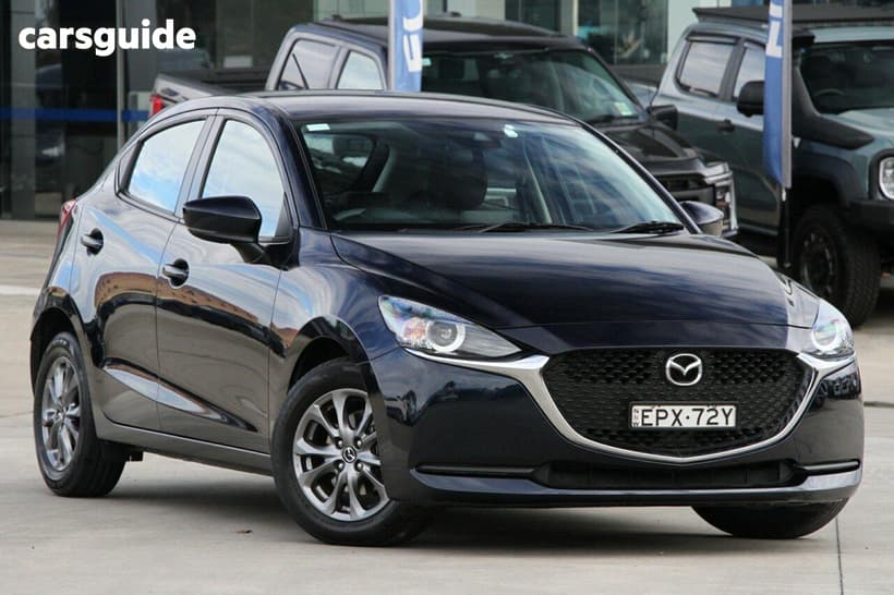 Grey 2021 Mazda 2 Hatchback G15 Pure