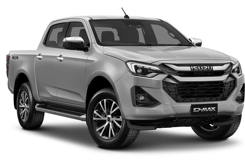 Silver 2026 Isuzu D-MAX Crew Cab Utility Ls-U+ (4X4)