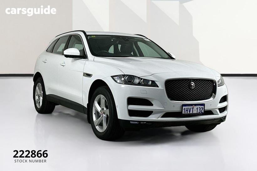 White 2018 Jaguar F-Pace Wagon 20D Prestige Awd (132Kw)