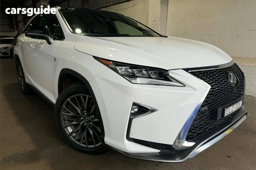White 2019 Lexus RX350 Wagon F Sport