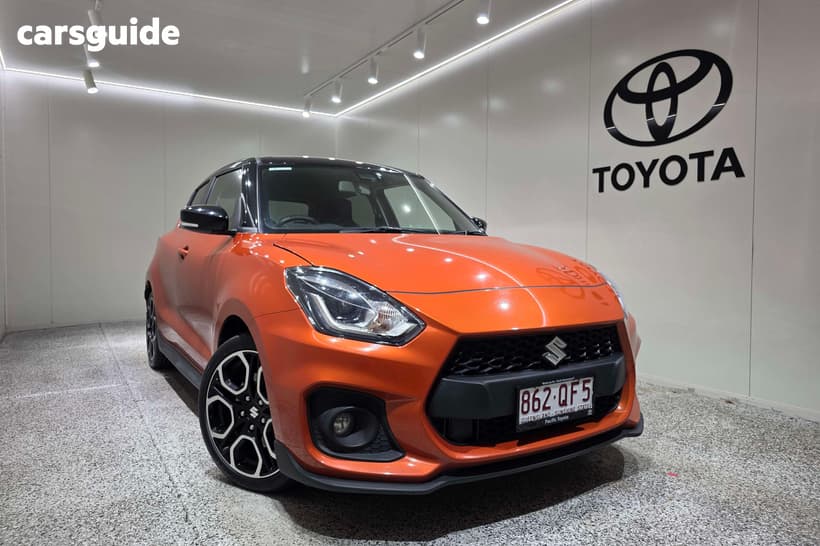 Orange 2022 Suzuki Swift Hatchback Sport Turbo
