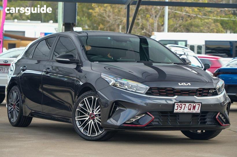 Grey 2023 Kia Cerato Hatchback Gt