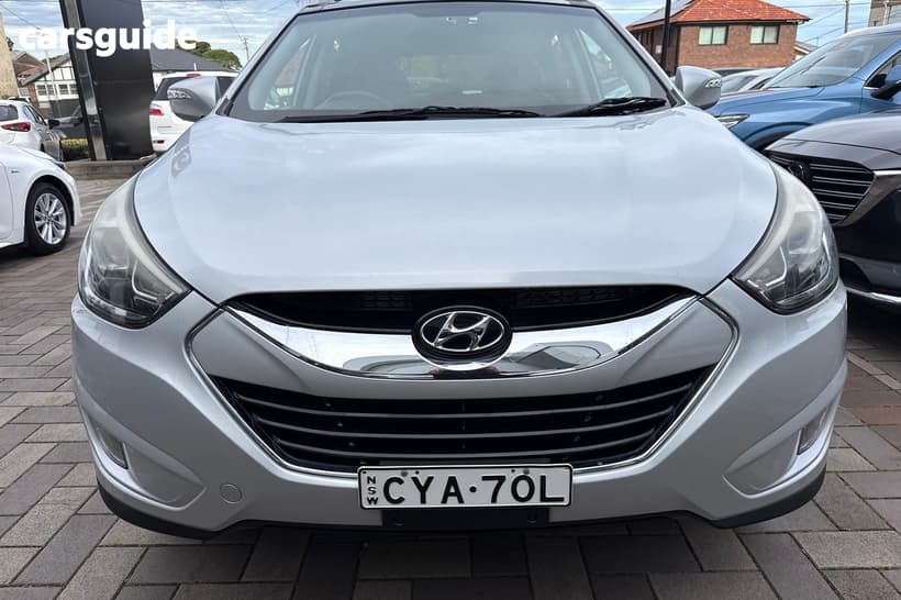 Silver 2015 Hyundai IX35 Wagon Highlander (Awd)