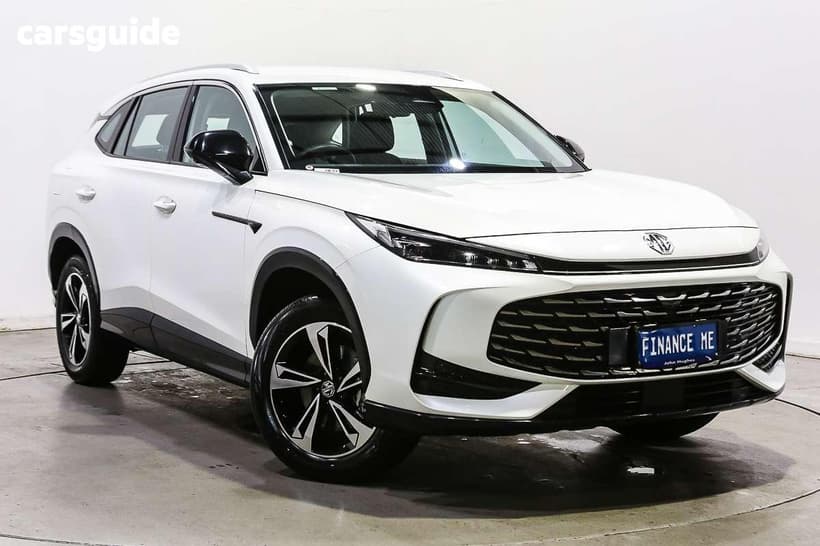 White 2025 MG HS Wagon Vibe
