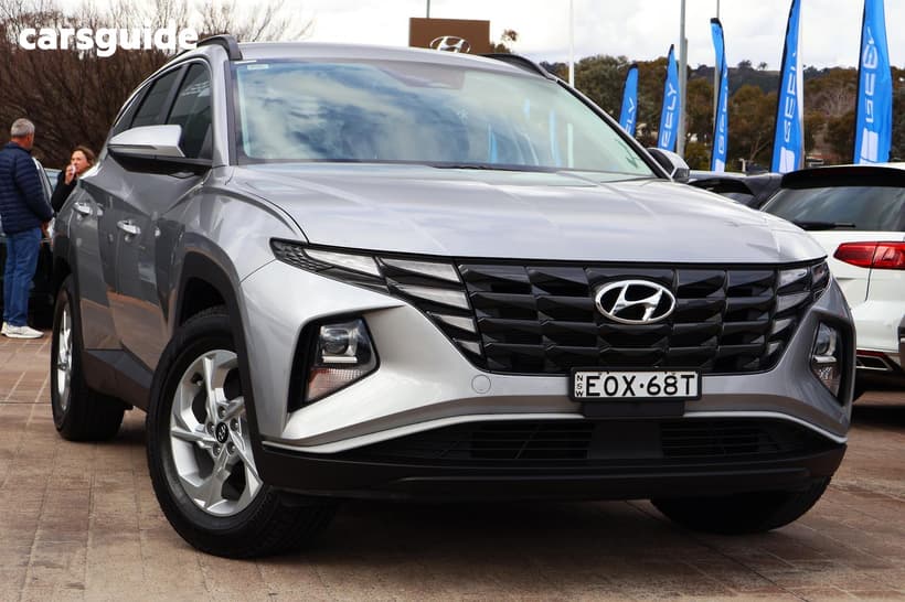 Silver 2021 Hyundai Tucson Wagon Elite (Fwd)