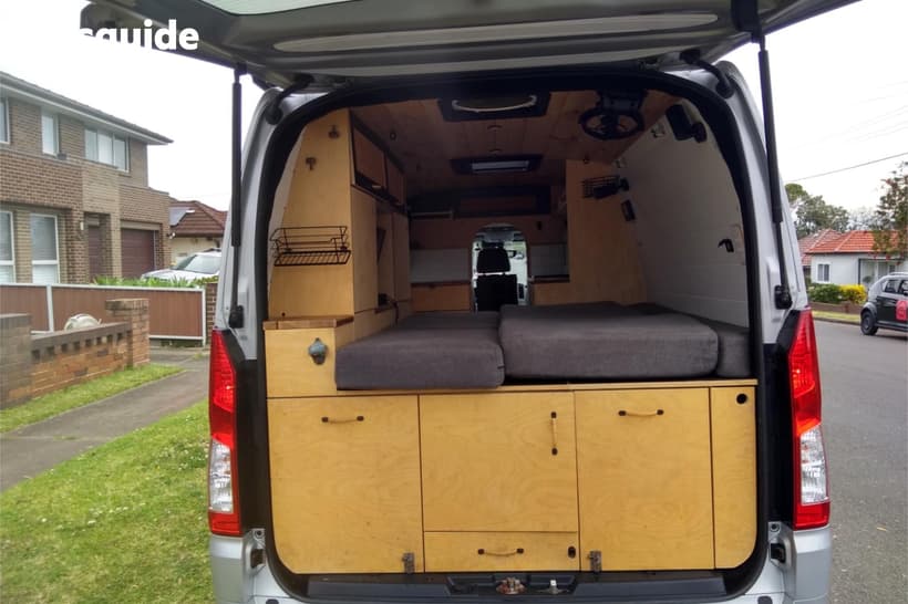 Silver 2021 Toyota HiAce Van Slwb
