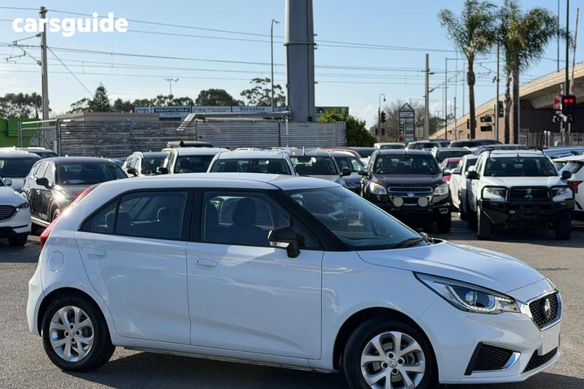 White 2019 MG MG3 Hatchback Core