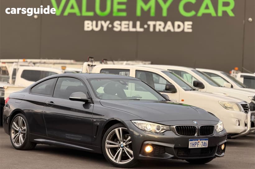 Grey 2016 BMW 420D Coupe Sport Line