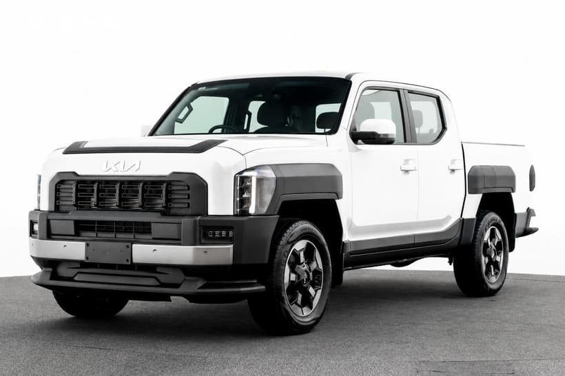 White 2025 Kia Tasman Double Cab Pick Up Sx+ (4X4) (0.9T) Body Fender