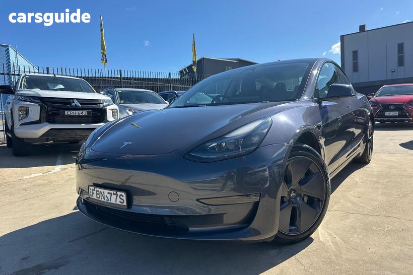 Grey 2023 Tesla Model 3 Sedan Long Range
