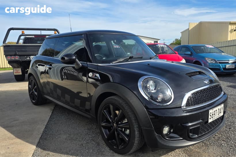Black 2012 Mini Cooper Hatchback S