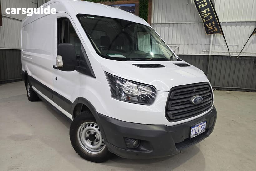 White 2017 Ford Transit Van 350L Lwb High Roof