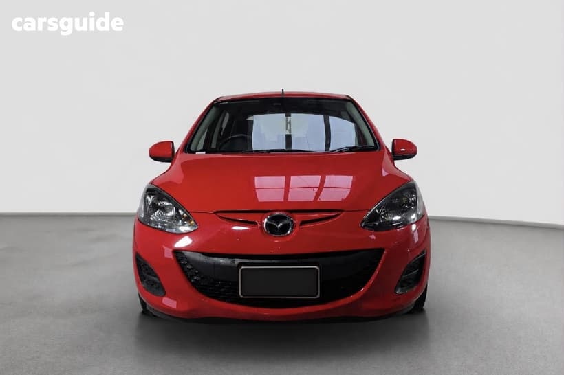 Red 2014 Mazda 2 Hatchback Neo Sport