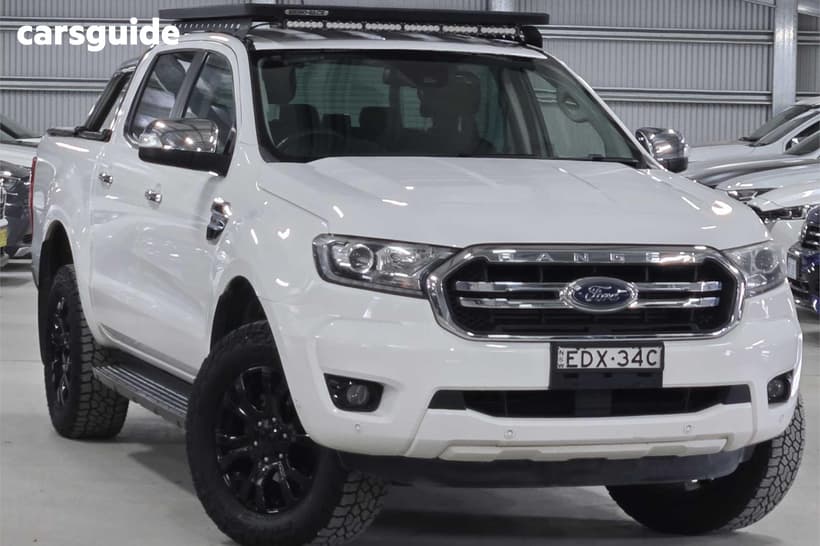 White 2019 Ford Ranger Double Cab Pick Up Xlt 3.2 (4X4)