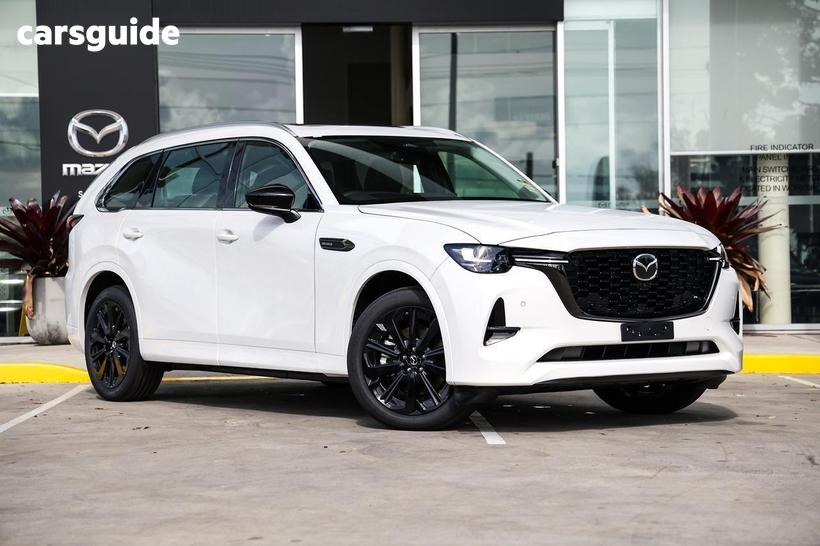 White 2026 Mazda CX-80 Wagon G40E Gt