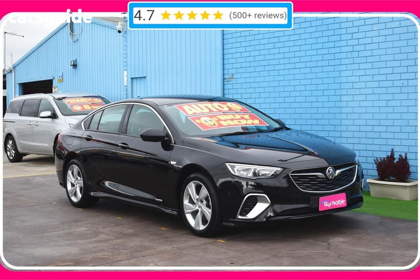 Black 2018 Holden Commodore Sportswagon Rs-V