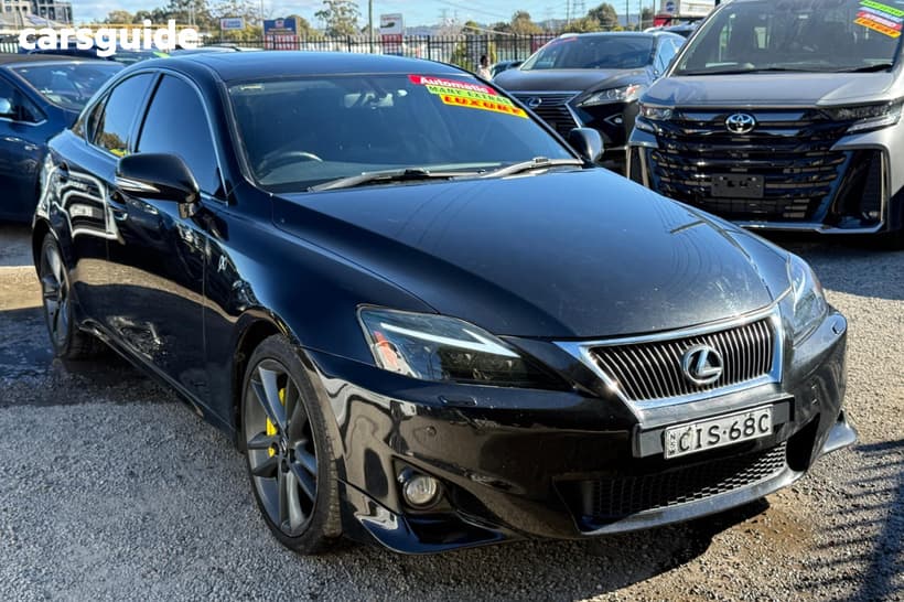 Black 2012 Lexus IS Sedan X SPECIAL EDITION GSE21R