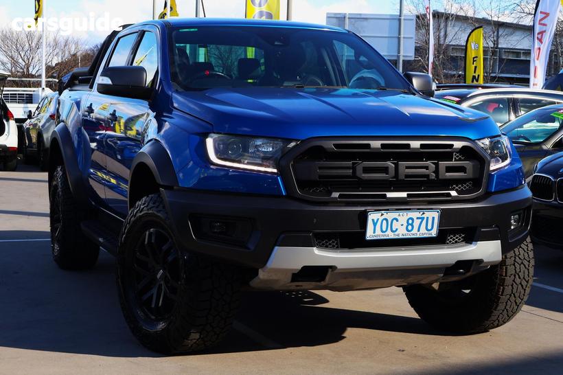 Blue 2019 Ford Ranger Double Cab Pick Up Raptor 2.0 (4X4)