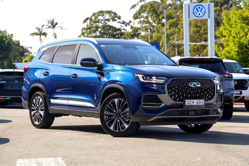 Blue 2026 Chery Tiggo 8 PRO MAX Wagon Ultimate Awd