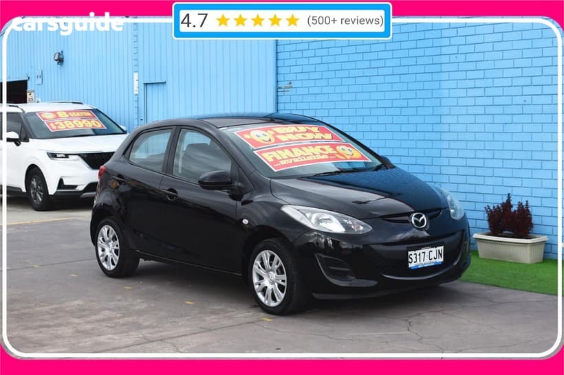Black 2012 Mazda 2 Hatchback Neo