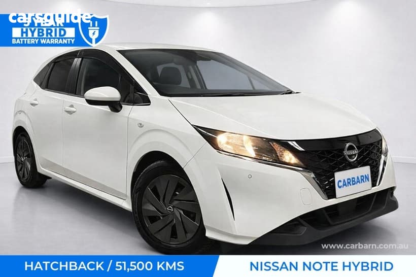 White 2021 Nissan Note Hatch X
