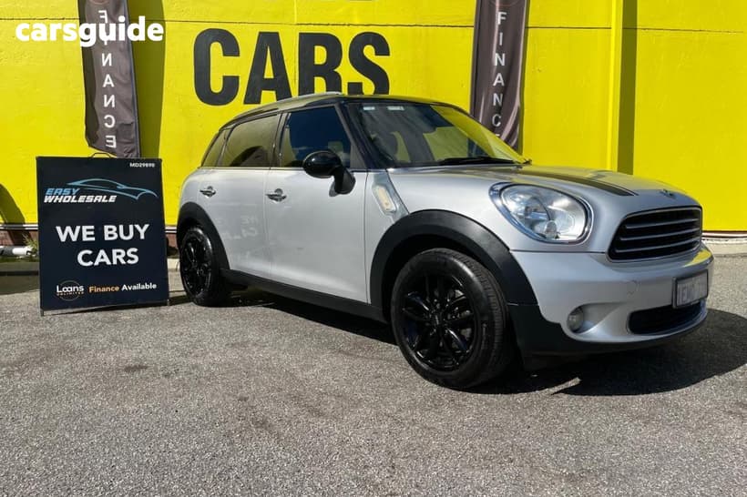 Silver 2014 Mini Cooper SUV SD ALL4 COUNTRYMAN R60 MY13