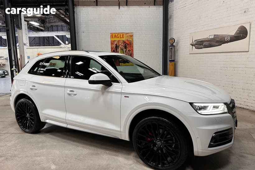 White 2018 Audi Q5 Wagon 2.0 Tdi Quattro Sport