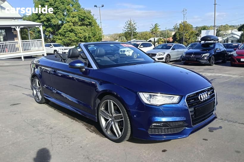Blue 2014 Audi A3 Cabriolet 1.8 Tfsi Ambition Quattro