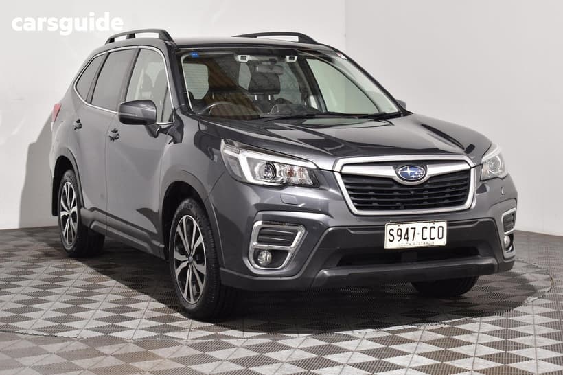 Grey 2019 Subaru Forester Wagon 2.5I Premium (Awd)