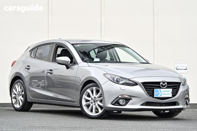 Silver 2014 Mazda 3 Hatchback Sp25 Gt