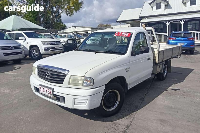 White 2005 Mazda Bravo Ute Tray DX R