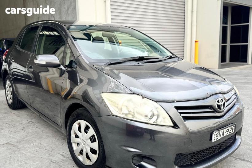 Grey 2011 Toyota Corolla Hatch