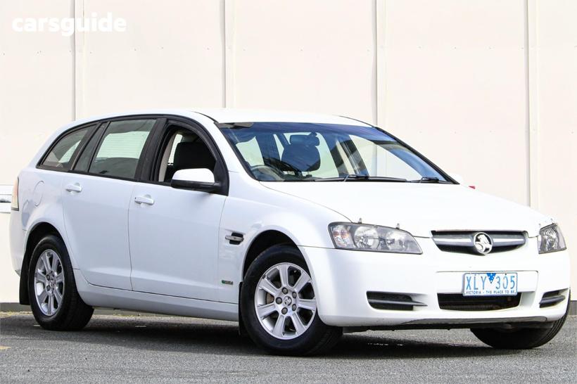 White 2009 Holden Commodore Sportswagon Omega