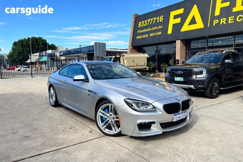 Silver 2013 BMW 650I Coupe 50I