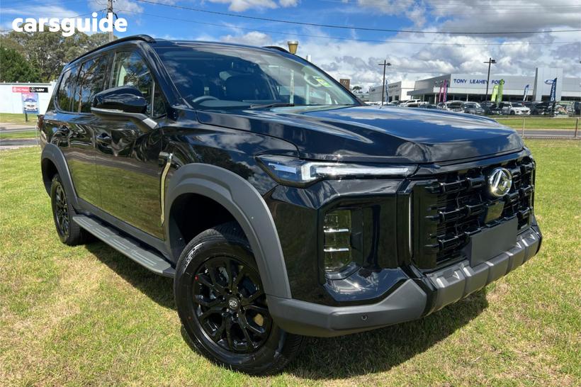 Black 2026 LDV D90 Wagon Executive (2Wd)