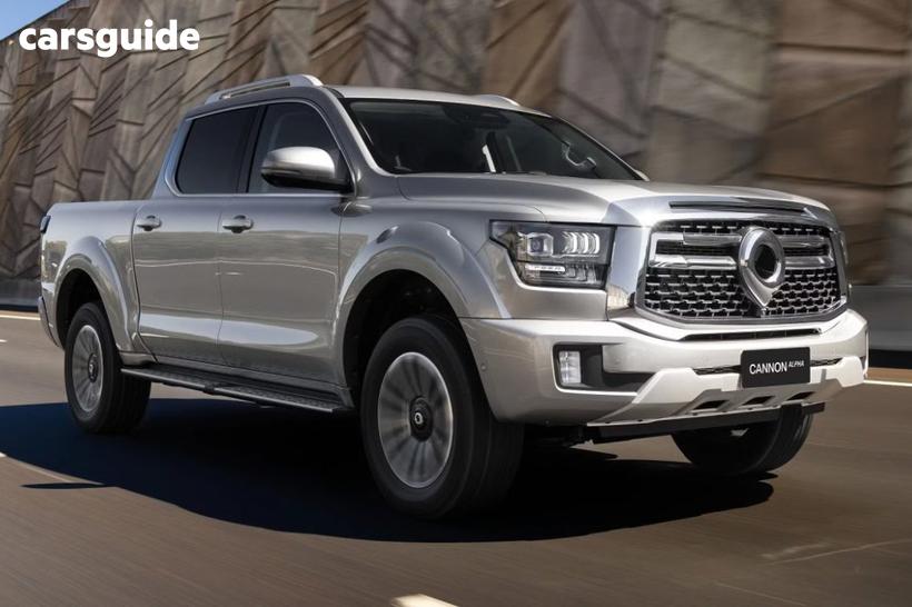 2026 GWM Cannon Alpha Dual Cab Utility Lux (4X4)