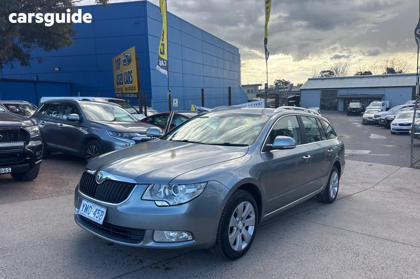 Silver 2011 Skoda Superb Wagon 118 Tsi Ambition