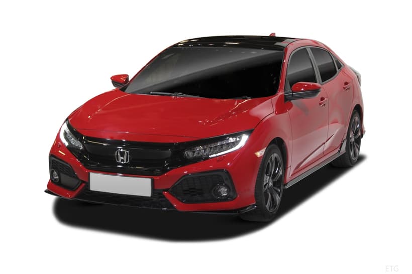 White 2017 Honda Civic Hatchback Rs