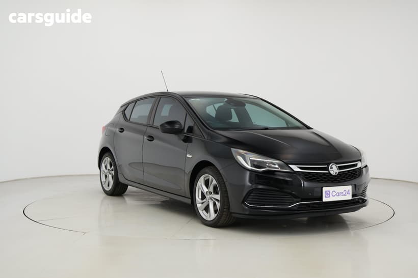 Black 2017 Holden Astra Hatchback Rs