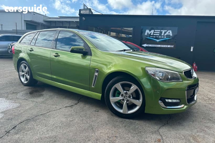 Green 2015 Holden Commodore Sportswagon Sv6