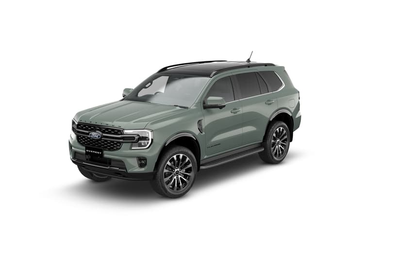Green 2026 Ford Everest Wagon Platinum (4Wd)