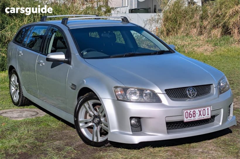 Silver 2009 Holden Commodore Sportswagon Sv6