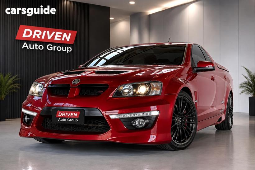 Red 2011 HSV Maloo Utility R8
