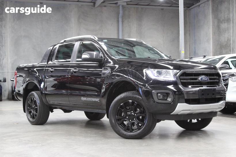 Black 2021 Ford Ranger Double Cab Pick Up Wildtrak 2.0 (4X4)