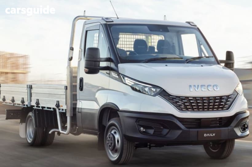 2026 Iveco Daily Tray E6 45C18 Tradie Made 3173 Tray