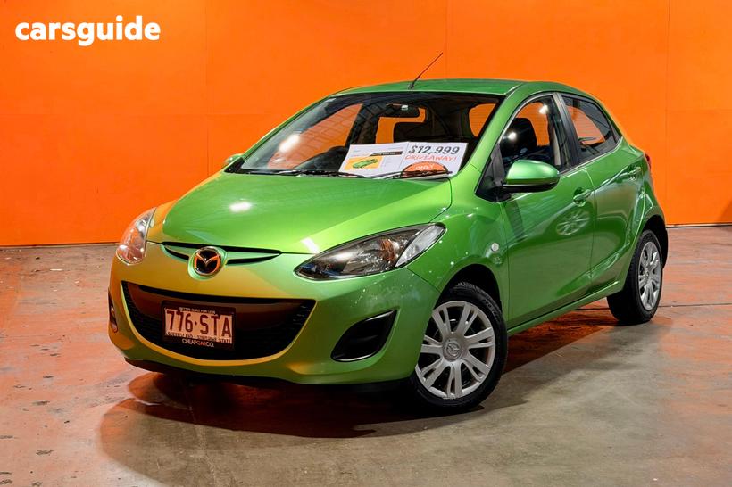 Green 2012 Mazda 2 Hatchback Neo